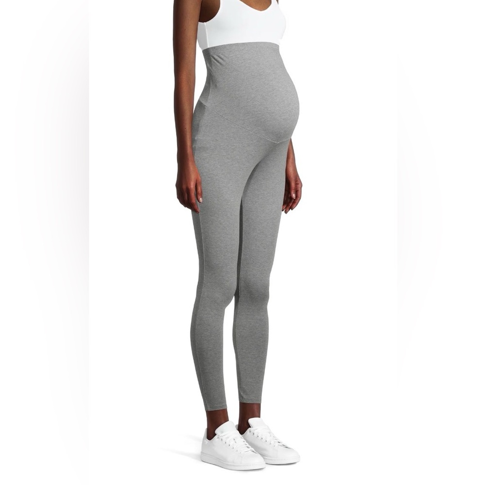 Time and Tru- NWOT Gray Maternity Leggings Size XL
